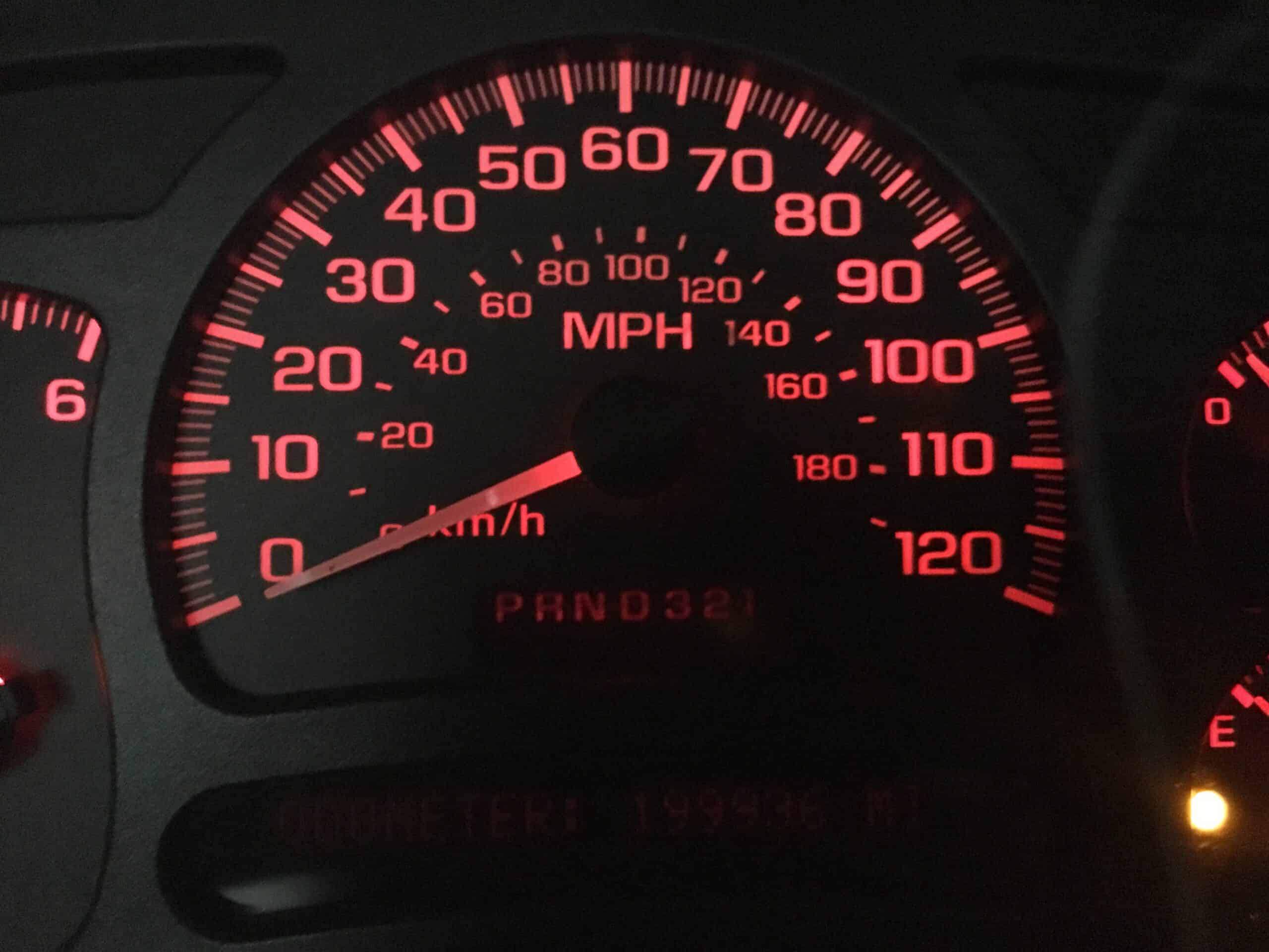 A New GM Cluster with LED Upgrades!