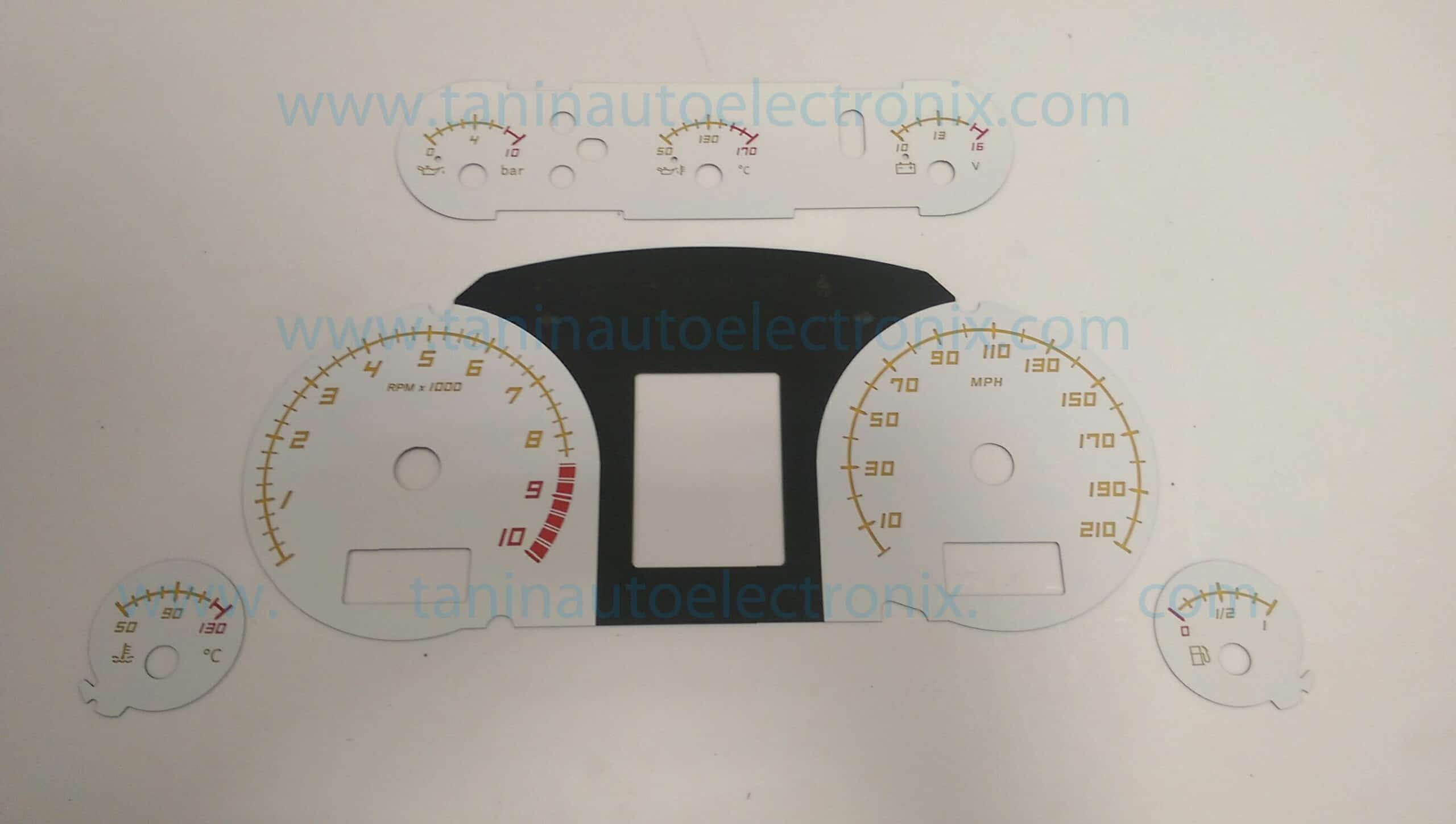 New Lamborghini Gallardo Gauge Face Overlays!