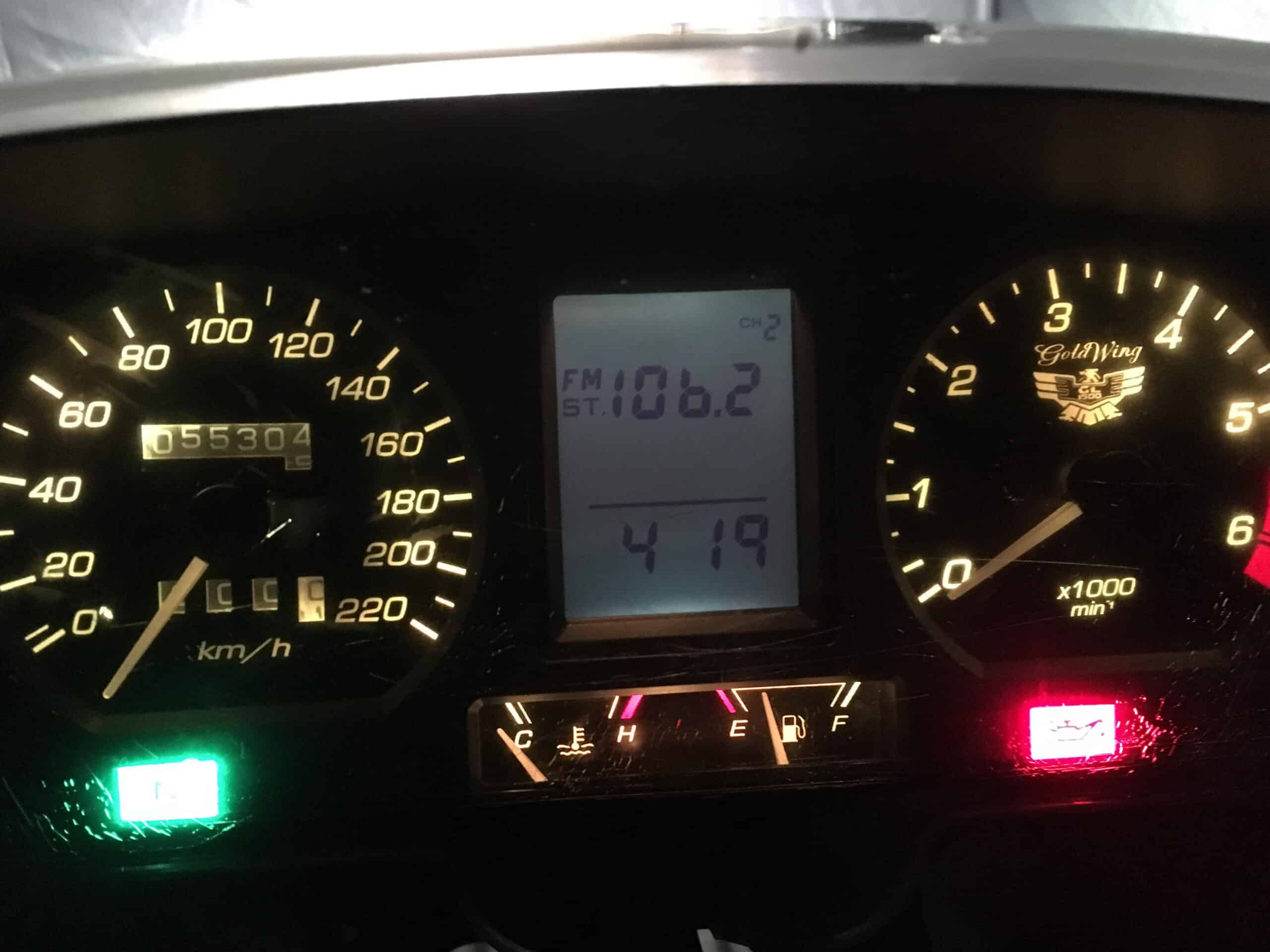 Customer Photos Of The Tanin Auto Electronix Designed Honda Goldwing GL1500 LCD Screen Installation