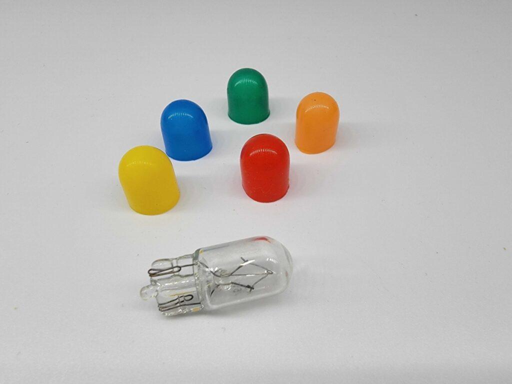 T10 Light Bulb Caps - 10mm, Colors Available | Tanin Auto Electronix