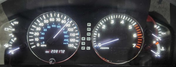 Lexus LX470 gauge cluster