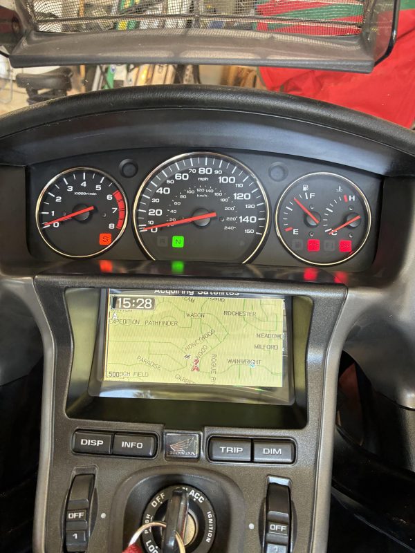 Tanin Electronix 2006 – 2010 Honda Goldwing GL1800 Navigation System LCD TFT Screen - Image 5