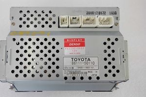 2001-2003 Lexus LS430 Navigation Unit, rear view