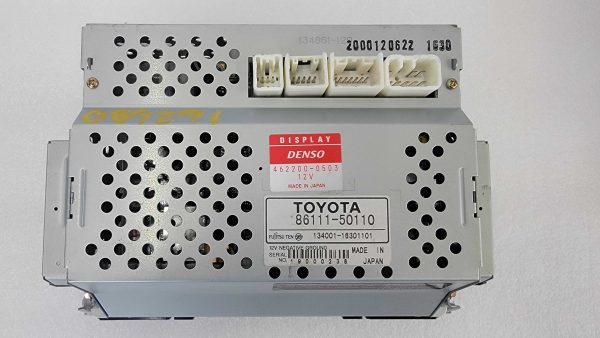 2001-2003 Lexus LS430 Navigation Unit, rear view