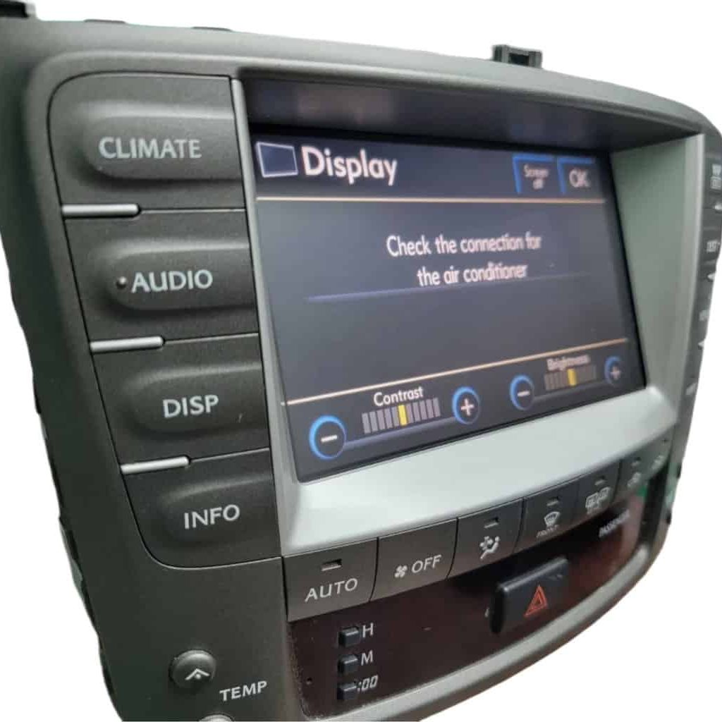2006-2008 Lexus IS250 IS350 Navigation Unit Assembly
