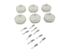 Top-liftsupport GM Gauge Cluster Stepper Motor – 50 Pack, X27.168 Compatible, White