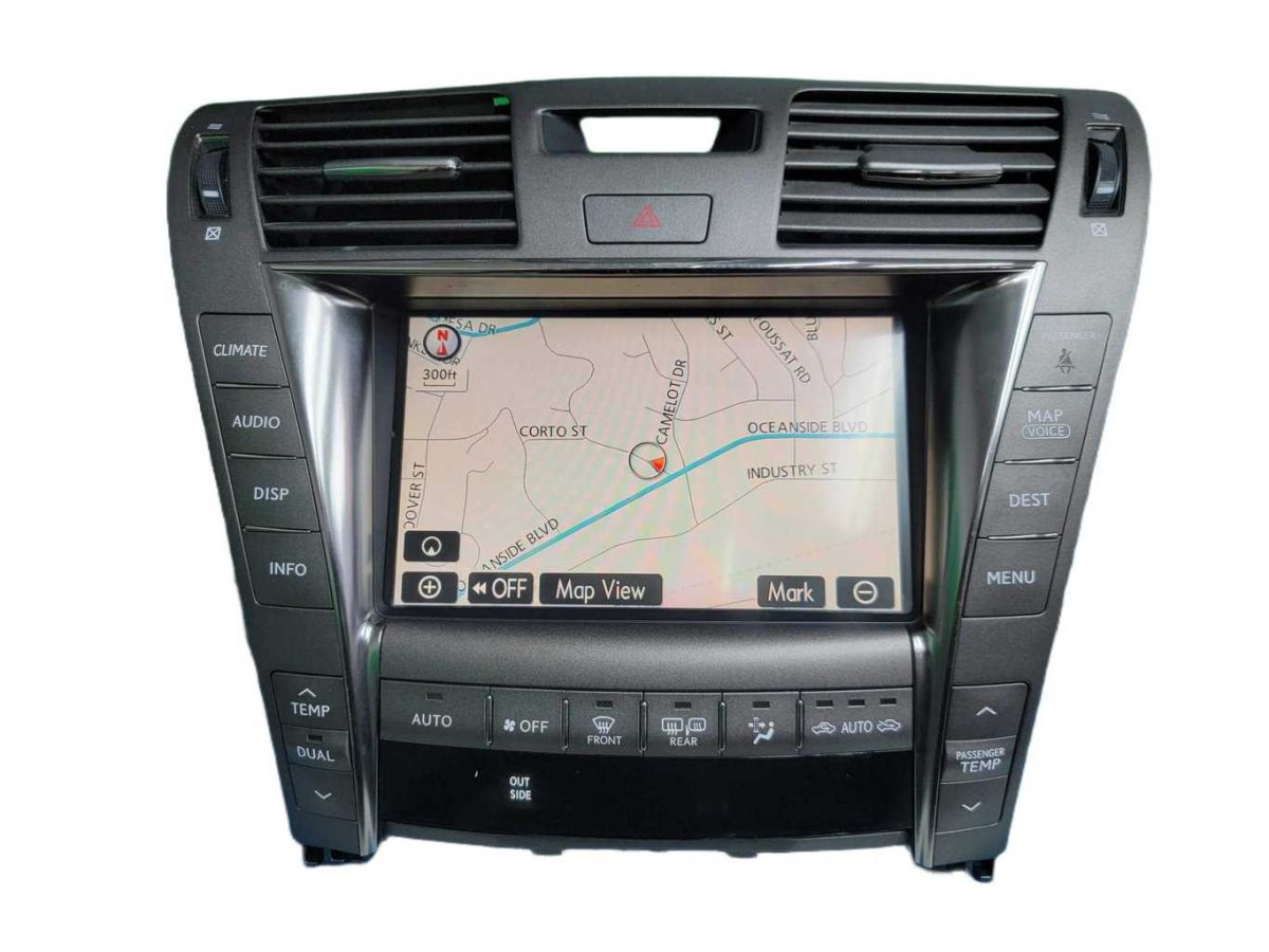 2007-2009 Lexus LS460, LS600hL Navigation Unit Assembly