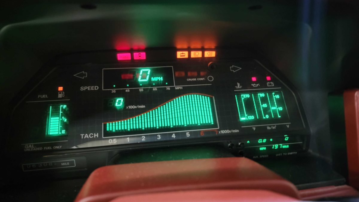 1984-86 Nissan 300ZX Digital Dashboard PSU Repair Service